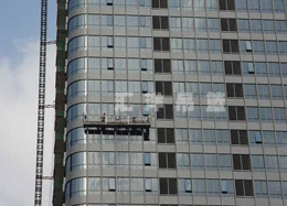 匯洋吊籃施工現場